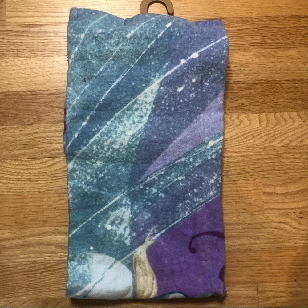 Frozen Beach Towel Disney Elsa Blue Purple NEW Super Soft